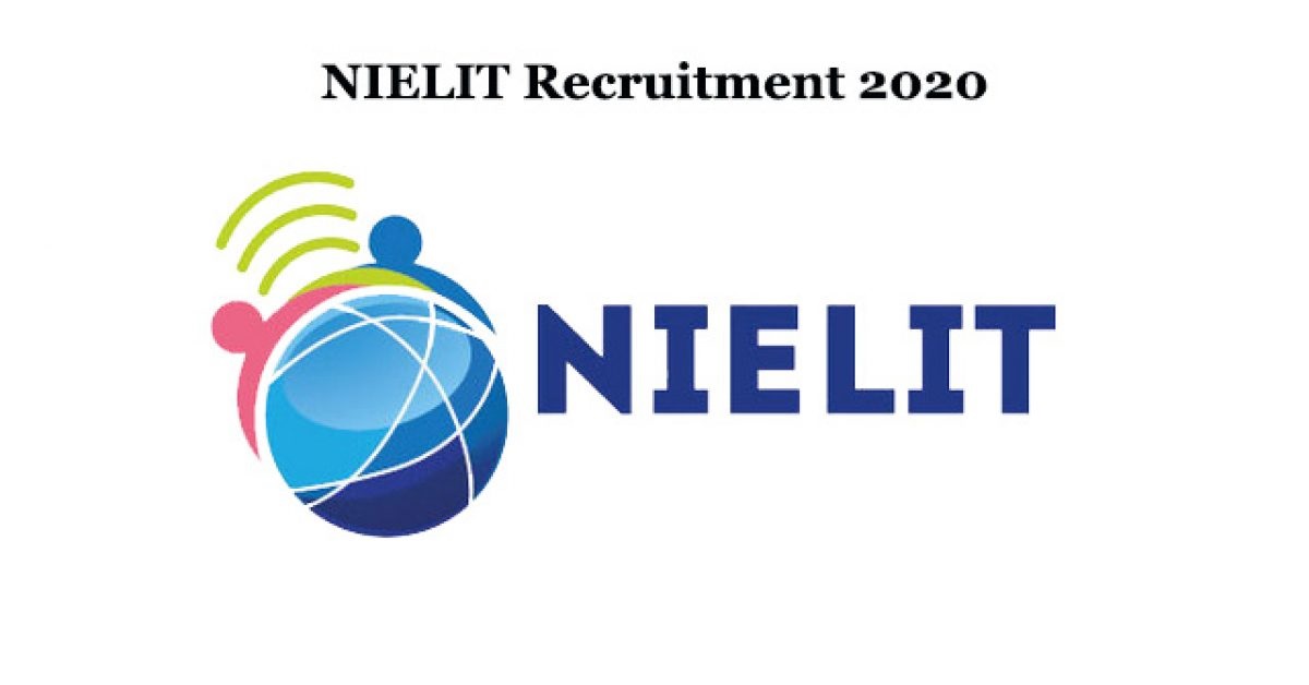NIELIT Technical Assistant Online Application Form 2020