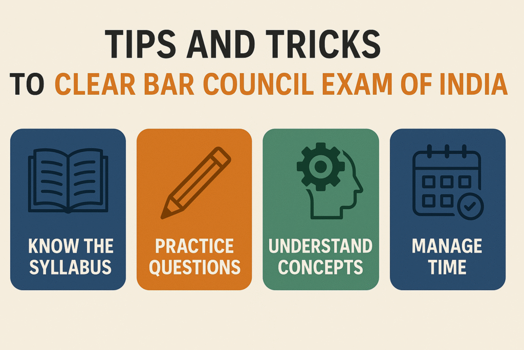 BAR, AIBE, Lawyer, Advocate, Exam, Tips tricks